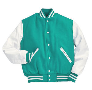 Vente en gros Nouveau design brodé Logo Letterman Veste d'hiver Varsity Custom Men Bomber Jackets - Product Image 5