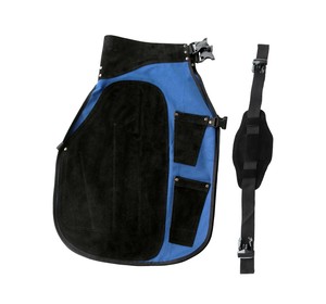 Nouvelle arrivée Premium fait à la main en cuir farrier chaps protection sabot coupe tablier BY TARIQ MFG CO CE ISO EU - Product Image 2