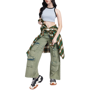 OEM Custom High Quality Rib Tank Tops Breathable Knitted <b>Fabric</b> Short Length US Size - Product Image 2