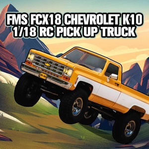 FMS FCX18 K10 1/18 RC Crawler 4WD Camioneta Todoterreno de Simulación con Luces LED, 45-60 Minutos de Juego, RTR, Juguete, Regalo - Product Image 6