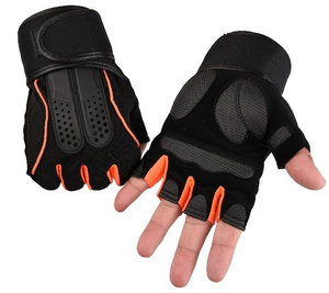 <b>Best</b> Selling High Quality Leather Gym Gloves Customized Fitness and Weightlifting Workout Gear Wholesale Offered - Product Image 5