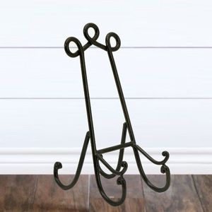 New Design Iron <b>Plate</b> <b>Rack</b> Tabletop Standing <b>Plate</b> Holder Black Finished Kitchen <b>Wall</b> <b>Mounted</b> <b>Plate</b> Stand Dish <b>Rack</b> - Product Image 6