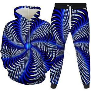 Conjunto Deportivo Informal de Dos Piezas, Chándal Unisex Premium para Gimnasio y Jogging, Chándal de Invierno Unisex con Sudadera con Capucha y Pantalones de Forro Polar - Product Image 1