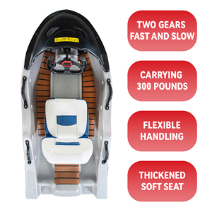 Hochgeschwindigkeits-Injektions-Wellen-Elektrokarting-Boot für Wasserunterhaltung – Praktisches Surfen mit Voller Leistung - Product Image 3