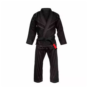 Kimono de Jiu-Jitsu Noir de Qualité Professionnelle, Personnalisable, en Coton Léger, Respirant et Durable, pour Entraînement Unisexe (Nouveau-nés) - Product Image 1