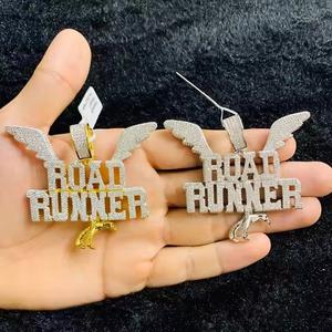 Pendentif Hip Hop de haute qualité pour hommes et femmes portant un pendentif en diamant d'un fournisseur indien à un prix abordable - Product Image 1