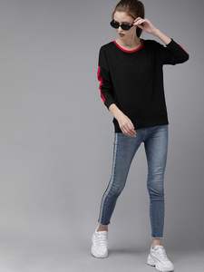 2025 dernière arrivée femmes T-Shirt à manches courtes respirant matériel décontracté femmes T-Shirt à manches longues col rond coupe décontractée - Product Image 6