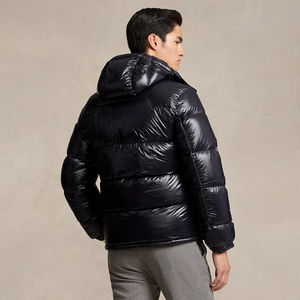 Vestes pour hommes prix de gros pour l'extérieur couleur noire légère et chaude nouvelle meilleure nouvelle veste polaire brillante pour l'extérieur service OEM en duvet épais - Product Image 3