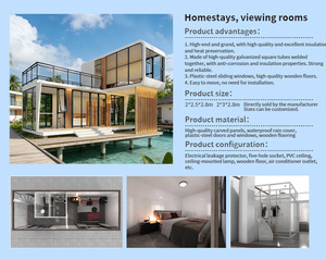 Serie di Case Container Prefabbricate di Lusso da 40 Piedi: Camere <span class=keywords><strong>con</strong></span> <span class=keywords><strong>Vista</strong></span>, Camere da Letto e Balconi - Product Image 3