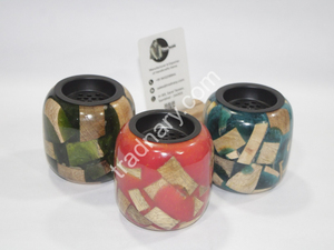 Latest Traditional Ramadan Eid Mubkhar Wood Resin <b>Bukhoor</b> <b>Burner</b> Tea Scent Incense Holder Exim Pvt Ltd Tradition - Product Image 6