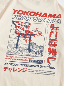 Camiseta Gráfica Vintage con Lavado Ácido para Hombre, Jersey de Algodón de Alta Calidad de 260 g, Camiseta Personalizada de Manga Corta con Estampado Sólido, Estilo Urbano - Product Image 3