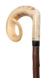 Natural Buffalo Horn <b>Walking</b> <b>Stick</b> Perfect <b>for</b> Daily Use <b>Men</b> Gifts Design & Stylish Cane <b>for</b> Outdoor Support by tradebit - Product Image 2