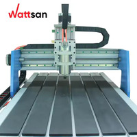 Wattsan 1.5kw 2.2kw Mini Fraiseuse CNC 0609 pour Gravure 3D sur Bois et Métaux Tendres
