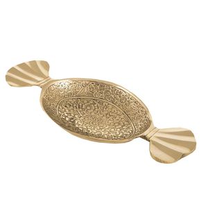Artistic Design Brass <b>Soap</b> Dish For Unique Bathroom Decor Enhancing Interior With Handcrafted Metal Appeal - Product Image 4