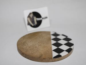 Tradtanary Pvt Ltd's Resin Coaster Set for Drinks Stone and <b>Paper</b> Material with Sublimation Feature for Beer - Product Image 5