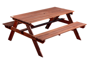Meilleures ventes : Table de salle à manger d'extérieur en bois massif de Melaleuca de haute qualité pour ferme, jardin, parc, villa, hôtel, cour, école, salon - Product Image 6