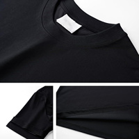 T-shirt unisexe tendance en jersey de coton à col rond, manches courtes, coupe classique, imprimé, décontracté, respirant, écologique, livraison directe usine