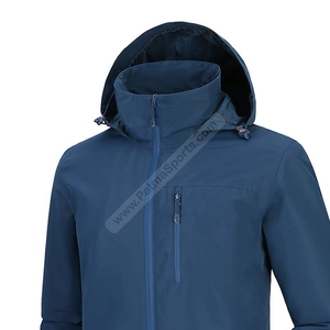 แจ็กเก็ตกันลมสำหรับผู้ชายเสื้อผ้ามีฮู้ดสำหรับฤดูหนาวแฟชั่นปรับแต่งได้ - Product Image 4