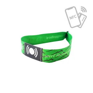 Braccialetti NFC in Poliestere Personalizzati per Uso Promozionale - Product Image 1