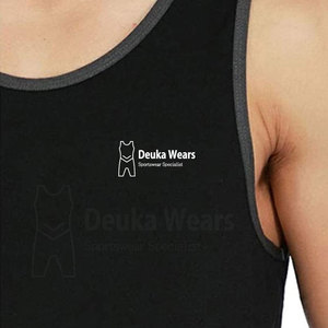 Camiseta sin mangas de calidad superior para hombre, ropa informal holgada para gimnasio, ropa de verano de algodón/poliéster transpirable de secado rápido - Product Image 4
