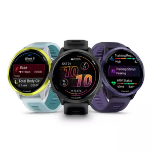 VENTES Montre connectée GPS de course et de triathlon haut de gamme Garmin Forerunner 570 47 mm avec écran AMOLED - Product Image 3