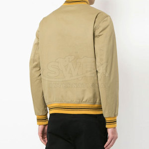 แจ็กเก็ตกันหนาวแบบอักษรสำหรับผู้ชายเสื้อแจ็คเก็ตฤดูหนาวแบบลำลอง - Product Image 4