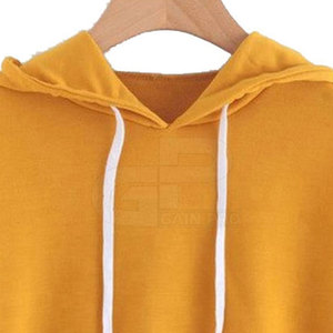 Sudaderas cortas para mujer hechas de tela transpirable, ideales para gimnasio, trajes casuales sudaderas con capucha para mujer - Product Image 3