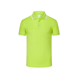 Polo de golf à manches courtes pour hommes Broderie personnalisée de haute qualité Logo Motif solide Vêtements pour adultes - Product Image 2