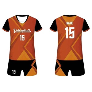 Uniforme de Voleibol Personalizado de Moda, Deportivo, de Secado Rápido, Transpirable, Antibacterial, Ecológico, para Equipos, Unisex - Product Image 5