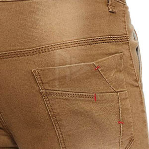 Pantalones vaqueros personalizados de Bajo MOQ al por mayor para hombre, Pantalones vaqueros de último diseño con logotipo personalizado para hombre - Product Image 6