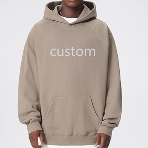 Conception populaire Hommes Drop Shoulder Hoodie Basics coton mélangé durable trucs léger Drop Shoulder Hoodies pour une utilisation en extérieur - Product Image 2