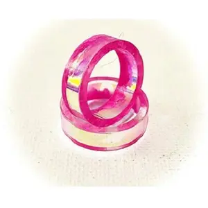 Hot selling resin rings Fashion Jewelry Girls Finger Rings Adjustable modern design resin ring for customized sale