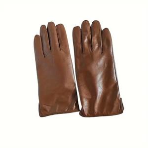 New Trendy Fashion Leather <b>Gloves</b> for Women anti wrinkle sustainable soft stuff comfortable wear Outdoor wear <b>Sport</b> <b>Gloves</b> - Product Image 2