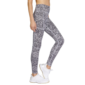 2024 Customized Solid Ribbed Stretchable <b>Yoga</b> Leggings <b>Plus</b> <b>Size</b> Women's High Quality Quick Dry Full Length Elastic Waist <b>Pants</b> - Product Image 5
