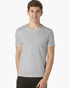 Men's 100% Cotton Regular <b>Fit</b> <b>V</b>-neck Summer Sweatshirt Front Blank Regular Sleeve Breathable Eco-Friendly Quick Dry Casual Tops - Product Image 2