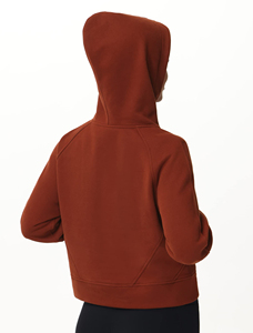 Sweat-shirts à capuche actifs pour femmes personnalisés, à fermeture éclair, à manches longues, légers, avec poches, tenues tendance - Product Image 4