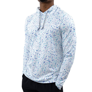 เสื้อฮู้ดผู้ชายน้ำหนักเบาผลิตตามสั่ง - Product Image 5