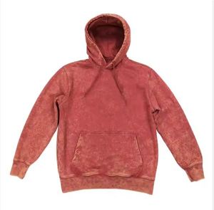 Logo personnalisé hommes lavage à l'acide sweats à capuche manches longues surdimensionné lavage à l'acide sweat à capuche vêtements de rue thermique pull lavage à l'acide sweats à capuche pour hommes - Product Image 1