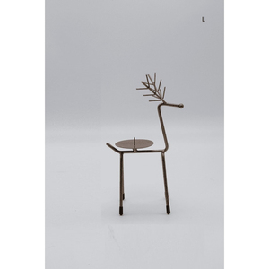 Navidad y todo festivo decorativo Reno portavelas decoración del hogar portavelas por Indian Metal World - Product Image 5