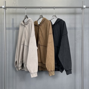 Sweat-shirt à col montant pour homme, logo personnalisé, polaire, pull chaud à manches longues, haut décontracté d'hiver, vêtement confortable et tendance - Product Image 4