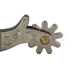 Espuelas de Equitación con Logotipo Personalizado, Diseña Tus Propias Espuelas de Equitación, Espuelas de Equitación de Acero Inoxidable - Product Image 4