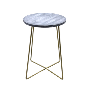 Table ronde décorative en fer pour la décoration extérieure et intérieure de la maison Table ronde Table d'appoint au design de luxe - Product Image 5