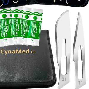 Juego de instrumentos quirúrgicos de acero inoxidable para cirugía menor, kit de instrumentos quirúrgicos reutilizables, 34 Uds. - Product Image 4