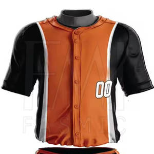 ปากีสถานชุดเบสบอลซอฟต์บอลผ้าโพลีเอสเตอร์แบบแห้งเร็วผ้าซับเหงื่อทำจาก100% - Product Image 4