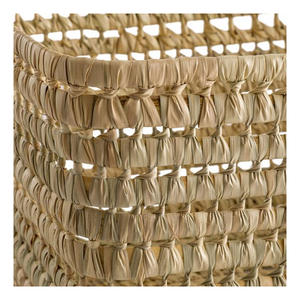 Stylish Handmade Modern Date Leaf Basket Organizer with Multifunction Storage for Kitchen Eco-Friendly Home Decor - Product Image 2