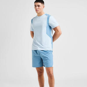 Vente en gros 100% coton biologique t-shirts pour hommes Gym Fitness vêtements en vrac t-shirts vierges de haute qualité logo personnalisé t-shirt actif - Product Image 3