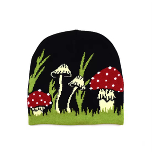 Gorros de Diseño Personalizado de Primera Calidad Hechos en Pakistán con Patrón de Carácter, Precio al por Mayor, Gorros Jacquard - Product Image 4