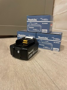 Pack de batteries Makita 18V LXT 6.0Ah BL1860B Triple Pack Neuf Royaume-Uni - Product Image 4