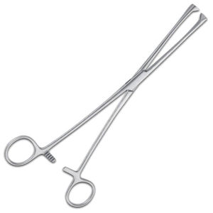 Tenáculo Uterino Manual de Acero Inoxidable, Certificado CE Clase II, Museux, Pinza de Una Sola Punta, Recta, Afilada, Calidad Premium - Product Image 4