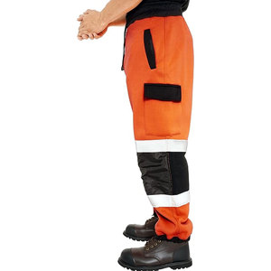 <b>Hi</b> <b>Vis</b> Cargo Reflective Work <b>Pants</b> High Quality Safety Work <b>Pants</b> Trousers Multi Pockets Customized <b>Pants</b> - Product Image 2